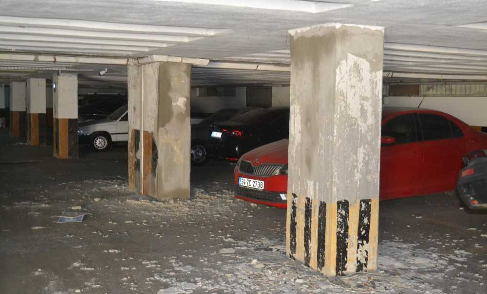 Kapalı Otoparktaki Çalışmalar Devam Ediyor