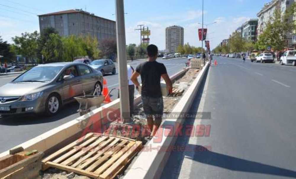 Çorlu Girişi Güzelleşiyor