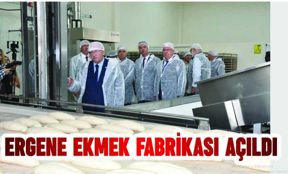 Ergene Ekmek Fabrikası Açıldı
