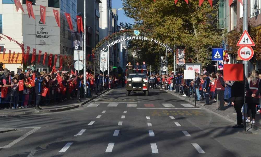 Çorlu'da Cumhuriyet Bayramı Coşkusu Yaşandı