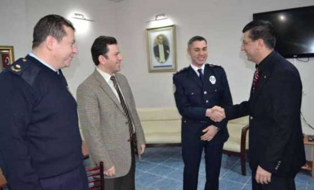 Emniyet Müdürlüğünde Terfi Töreni
