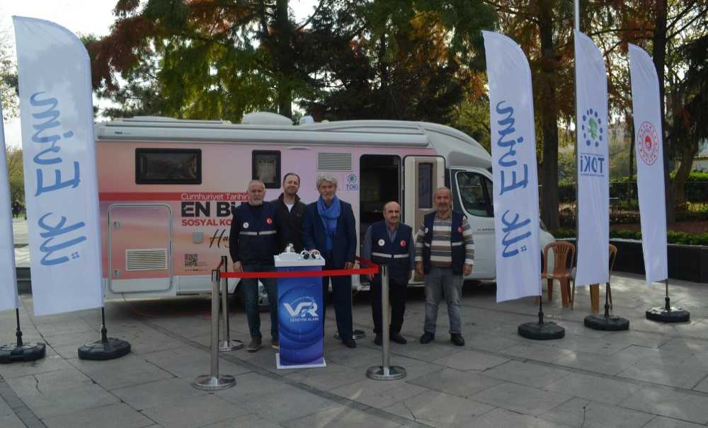 Toki̇ Tanıtım Aracı Çorlu'da