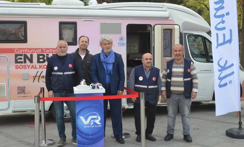 Toki̇ Tanıtım Aracı Çorlu'da