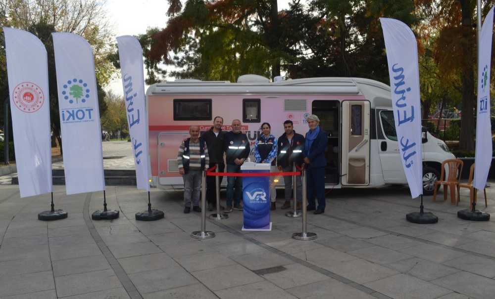 Toki̇ Tanıtım Aracı Çorlu'da