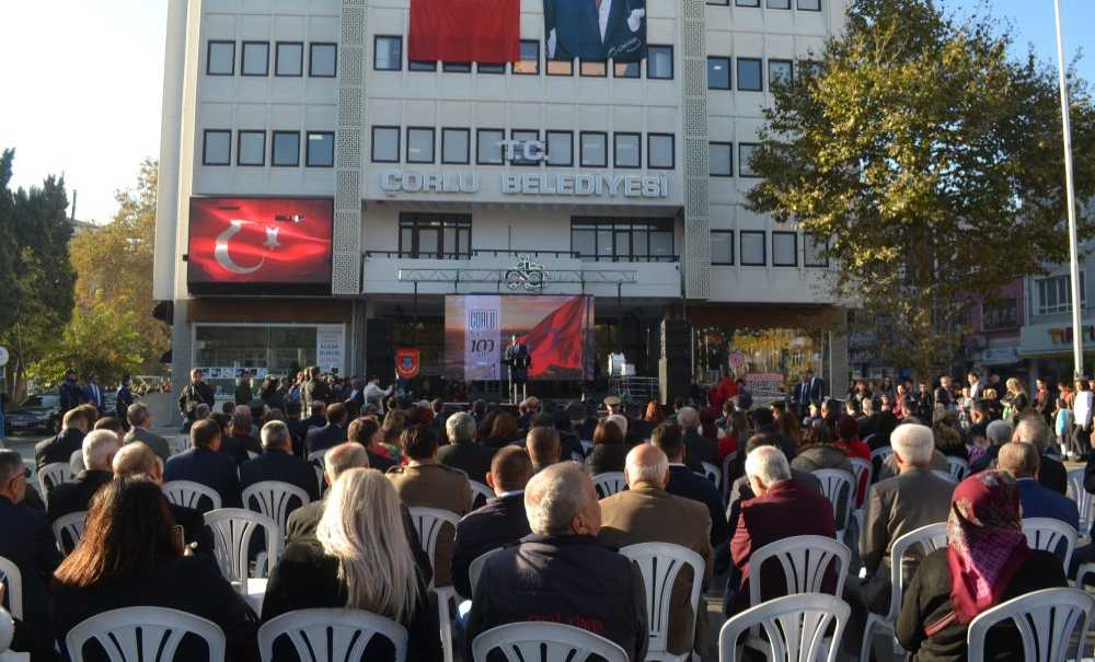 Çorlu'nun Kurtuluşunun 100. Yılı Kutlandı