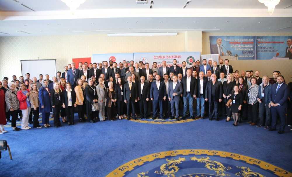 Öz Sağlık İş Sendikası Elif Sağlam'a Emanet