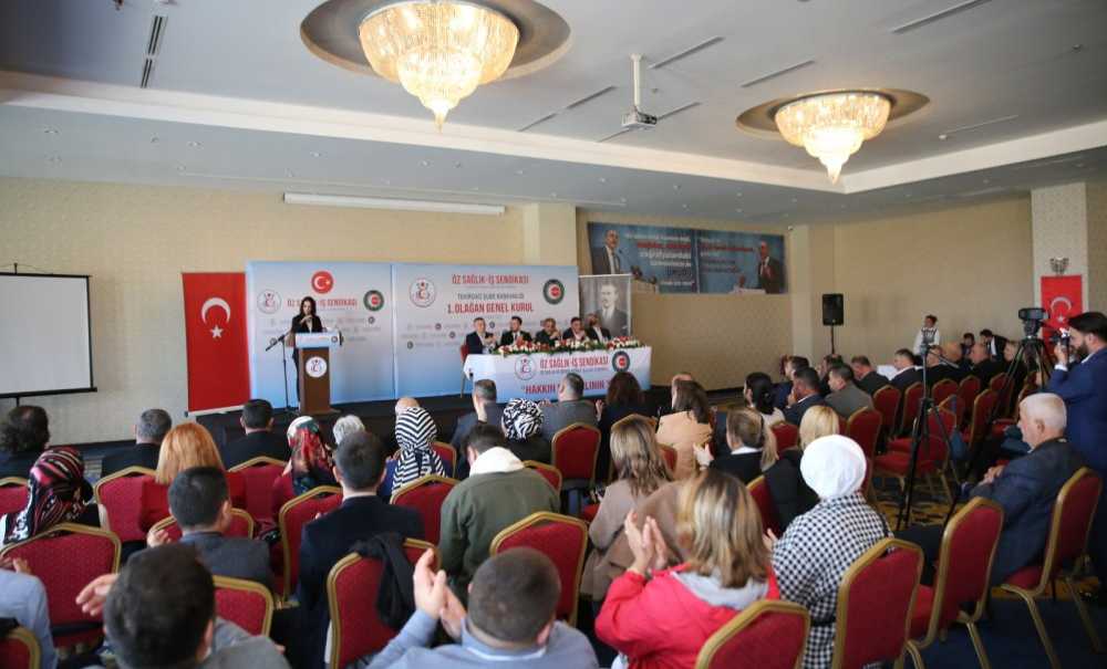 Öz Sağlık İş Sendikası Elif Sağlam'a Emanet