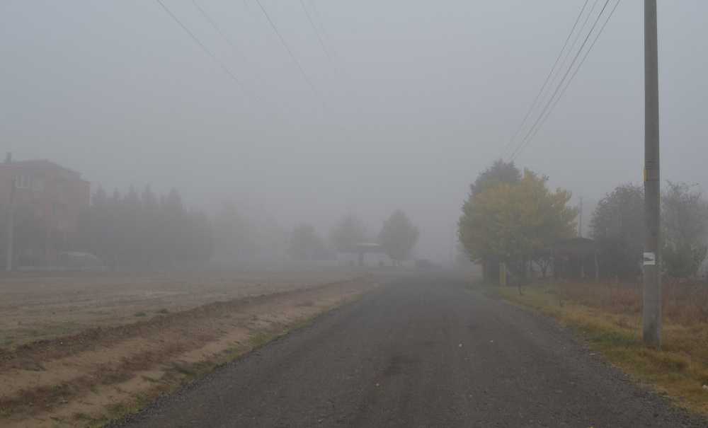 Hafta Sonu Yaşanan Sis Hayatı Olumsuz Etkiledi