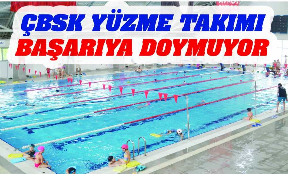 Çbsk Yüzme Takımı Başarıya Doymuyor