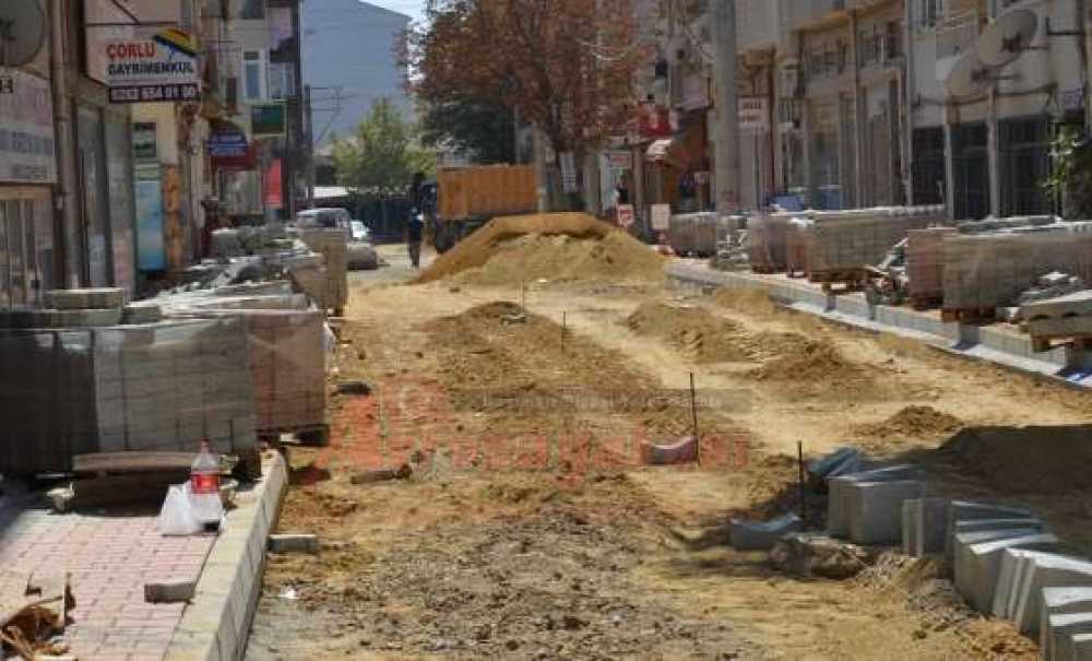 Ara Sokaklarına Kilit Parke Taşı