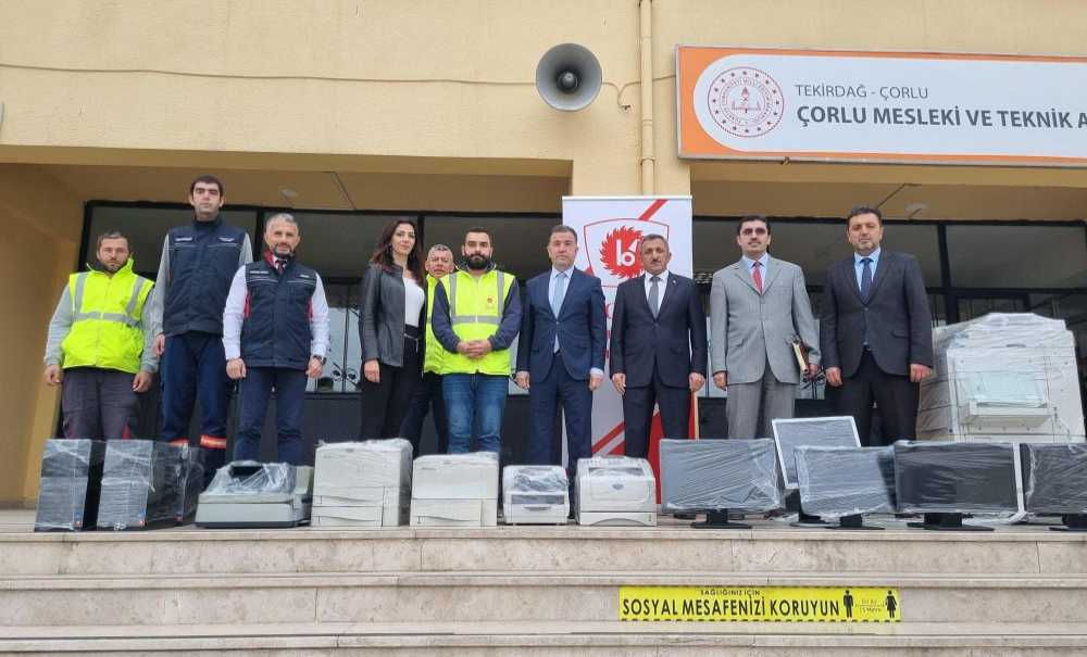 Kaymakam Eldivan, Okulda İncelemelerde Bulundu