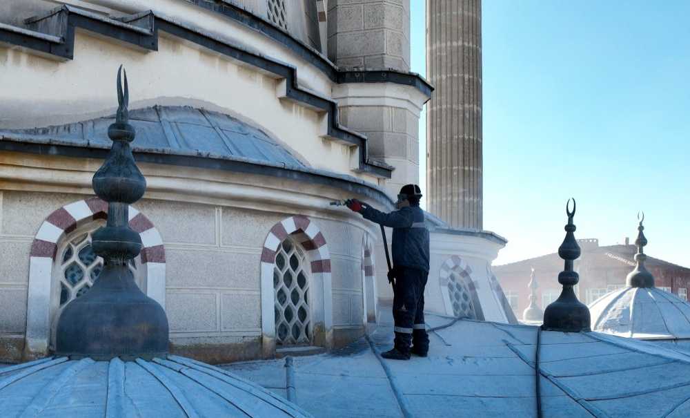 Çerkezköy'de Camilere Bakım