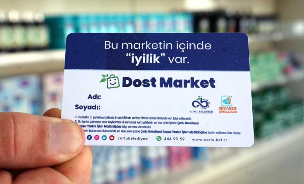 Dost Market İhtiyaç Sahibi Vatandaşa Ulaşıyor