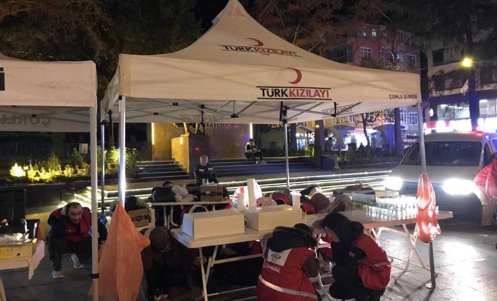 Çorlu'da “Çök-Kapan-Tutun” Tatbikatı Gerçekleşti