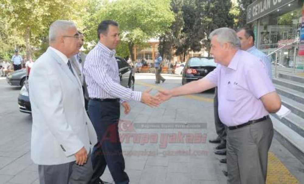 Vali Yerlikaya'dan Başkan Baysan'a Ziyaret