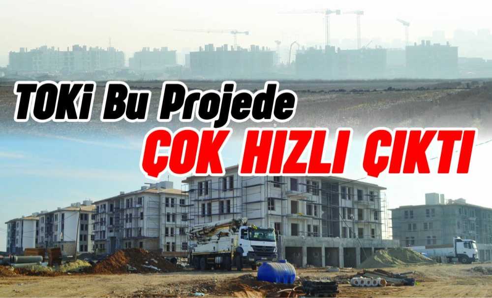 Toki̇ Bu Projede Çok Hızlı Çıktı