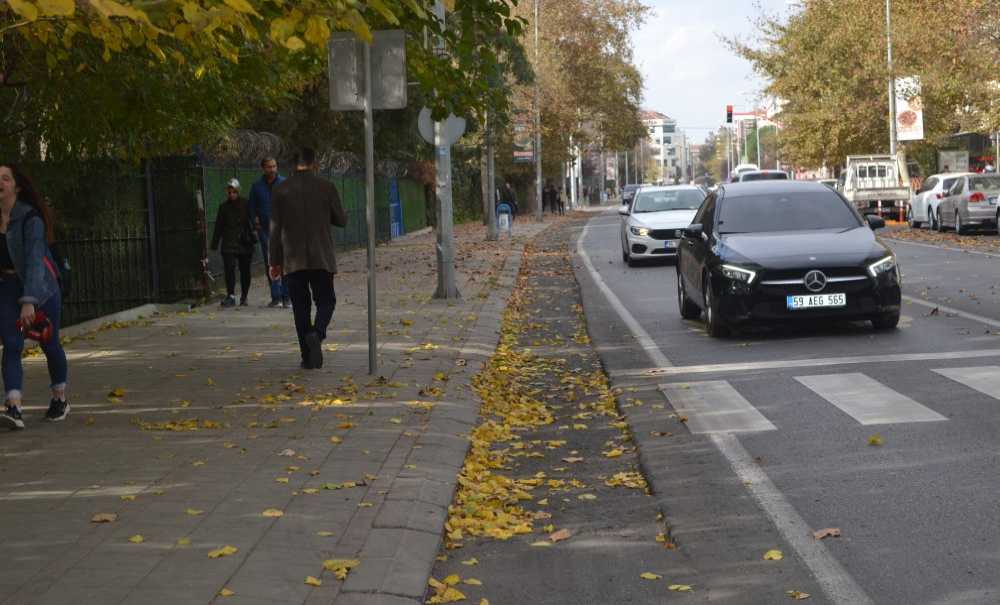 Omurtak Caddesi Temizlenmeyi Bekliyor