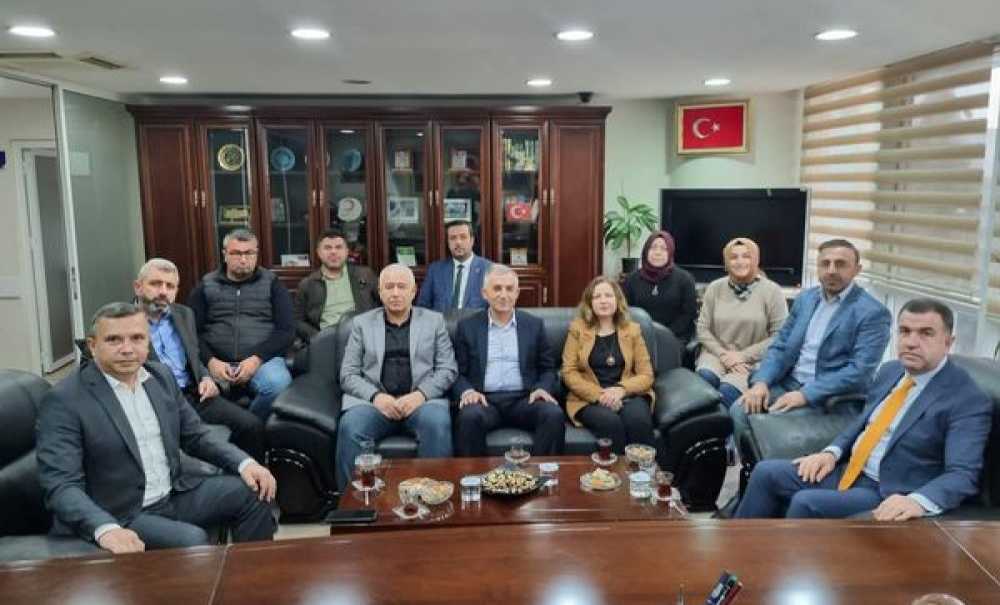 Kaymakam Eldivan Partilere İade-I Ziyarette Bulundu