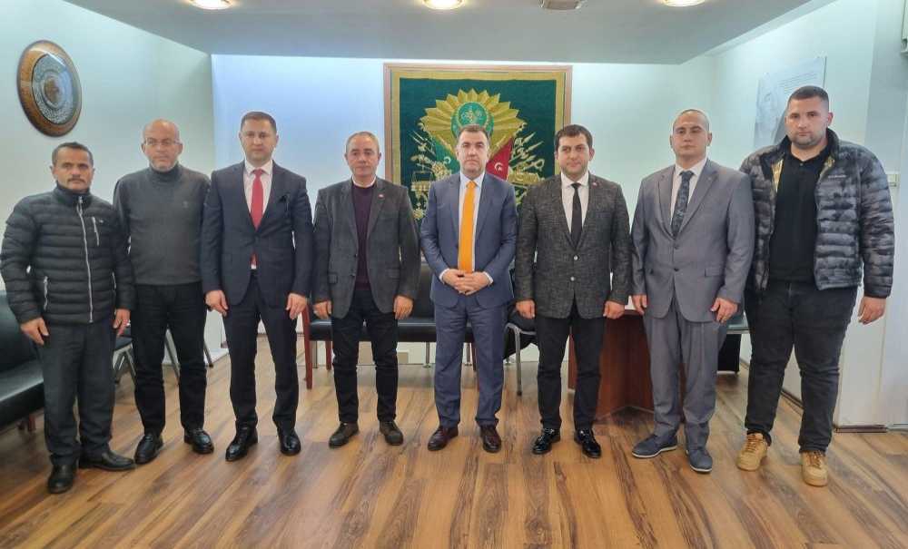 Kaymakam Eldivan Partilere İade-I Ziyarette Bulundu