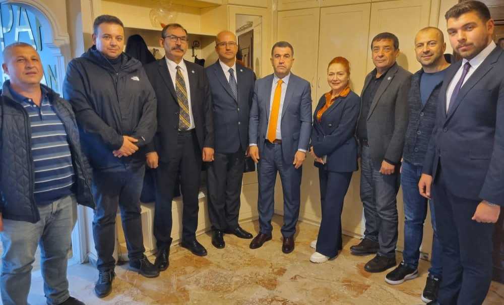 Kaymakam Eldivan Partilere İade-I Ziyarette Bulundu