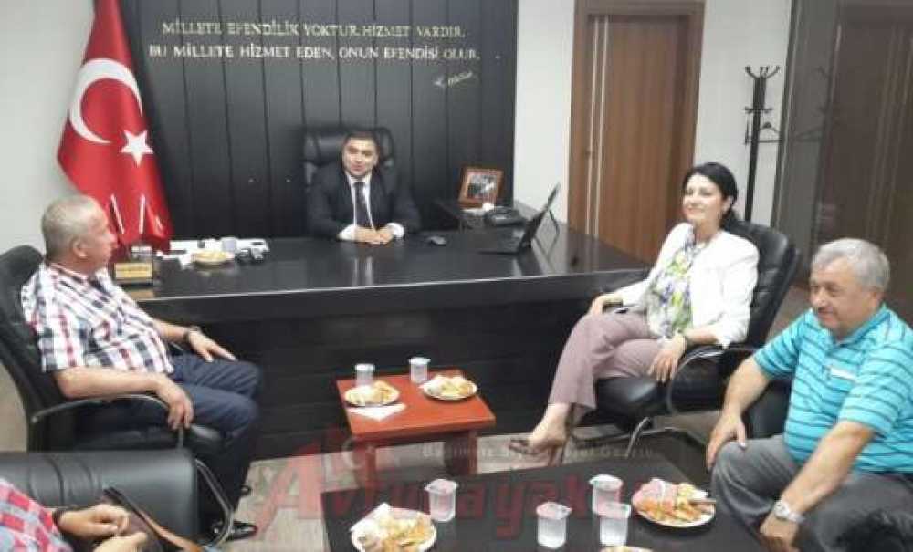Milletvekili Yemişçi'den Ergene Kaymakamı Kızıltoprak'a Ziyaret