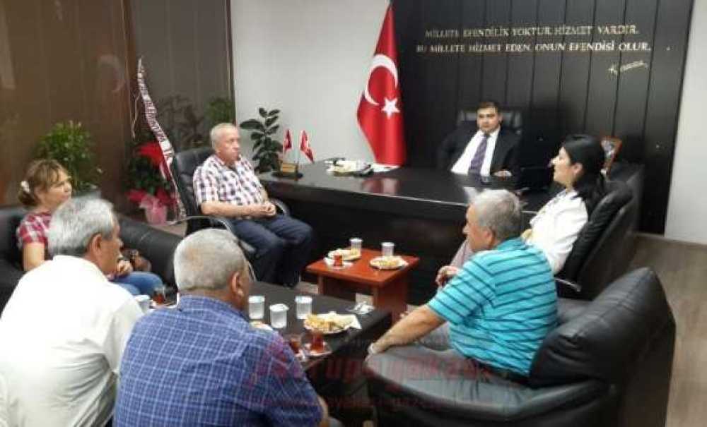 Milletvekili Yemişçi'den Ergene Kaymakamı Kızıltoprak'a Ziyaret