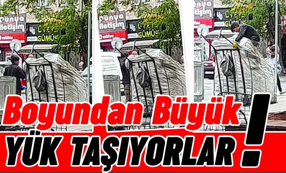 Boyundan Büyük Yük Taşıyorlar!