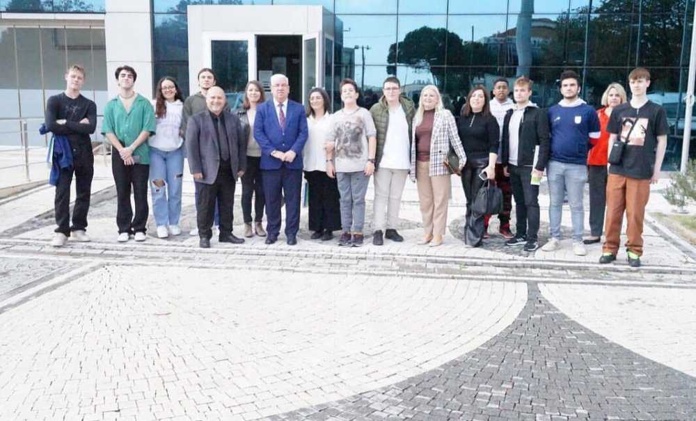 Finlandiya'dan Gelen Öğrenciler Ergenede Misafir Oldu