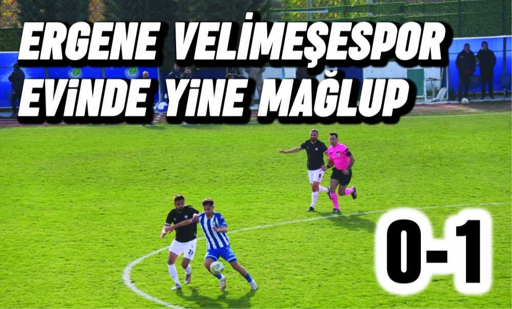 Ergene Velimeşespor Evinde Yine Mağlup (0-1)