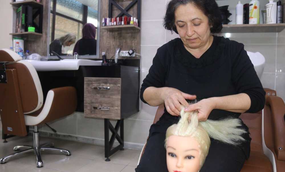 Ergene'de Bayan Kuaförlüğü Kursu Devam Ediyor
