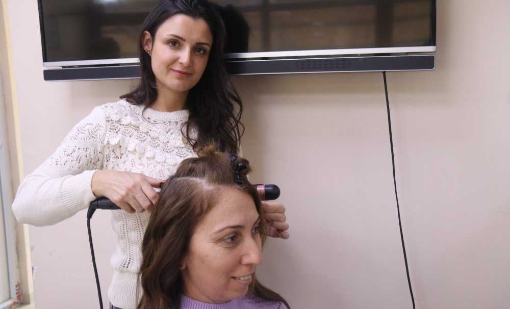 Ergene'de Bayan Kuaförlüğü Kursu Devam Ediyor