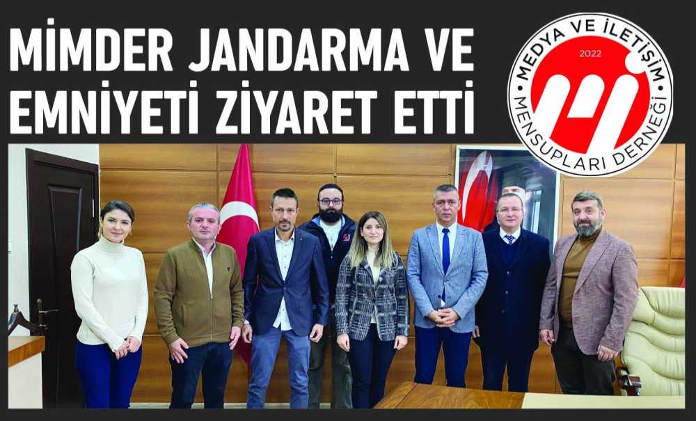 Mi̇mder Jandarma Ve Emniyeti Ziyaret Etti