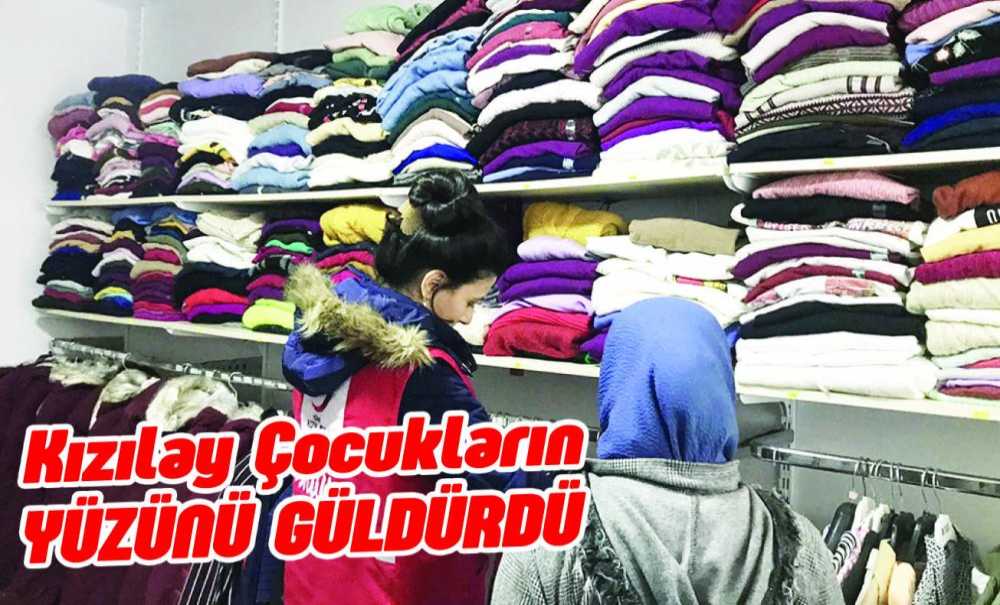 Kızılay Çocukların Yüzünü Güldürdü
