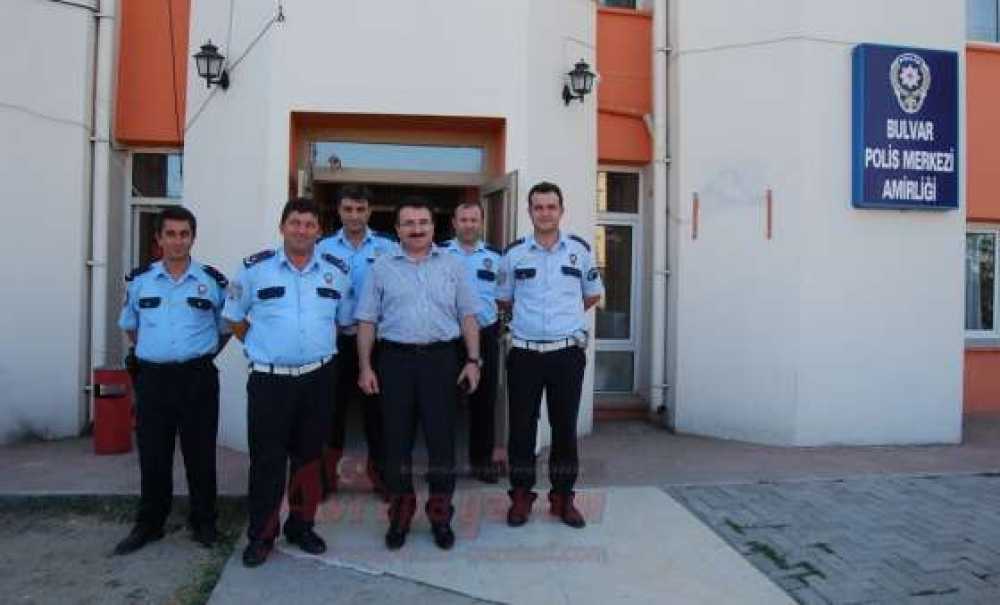 Kaymakam Demiröz Emniyet Teşkilatıyla Vedalaştı