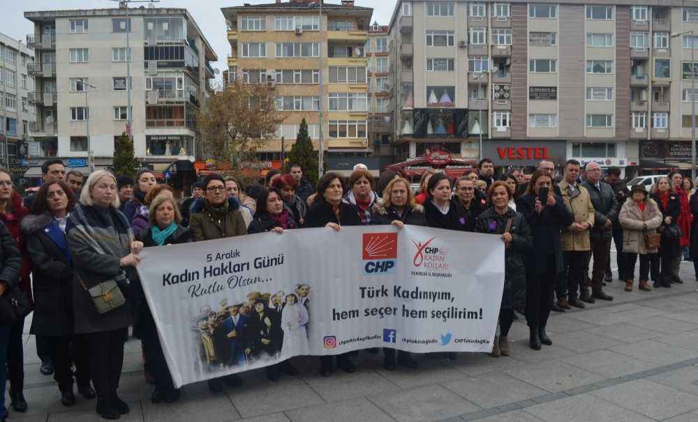 5 Aralık Dünya Kadın Hakları Günü Kutlandı