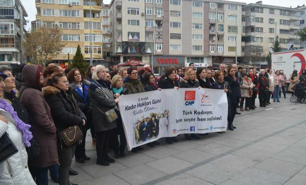 5 Aralık Dünya Kadın Hakları Günü Kutlandı