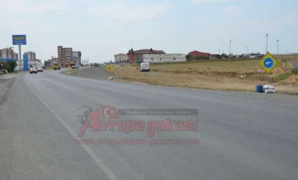 Çorlu'nun Tekirdağ Girişinde Çalışmalar Sürüyor