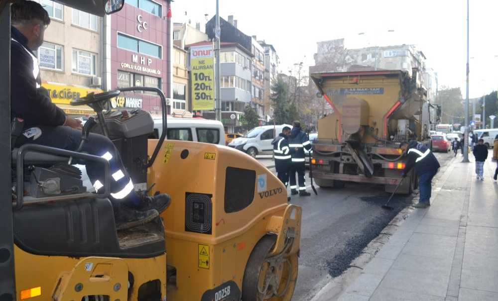 Büyükşehir Belediyesi'nden Çorlu'ya Büyük Hizmet!