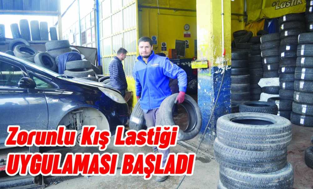 Zorunlu Kış Lastiği Uygulaması Başladı