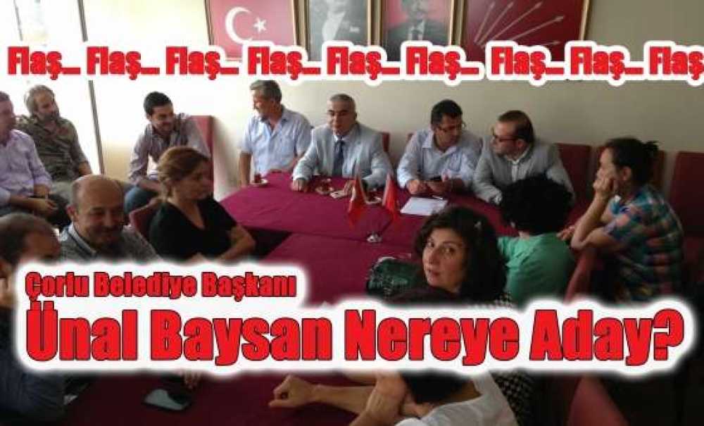 Ünal Baysan Nereye Aday Olacak