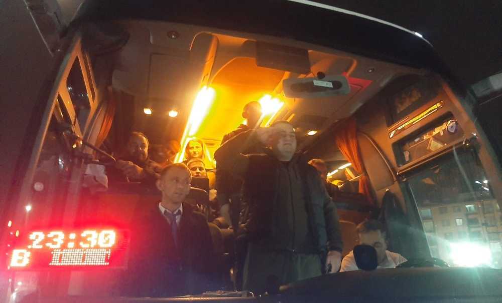 Çorlu Otogarı'nda Asker Uğurlama Yoğunluğu