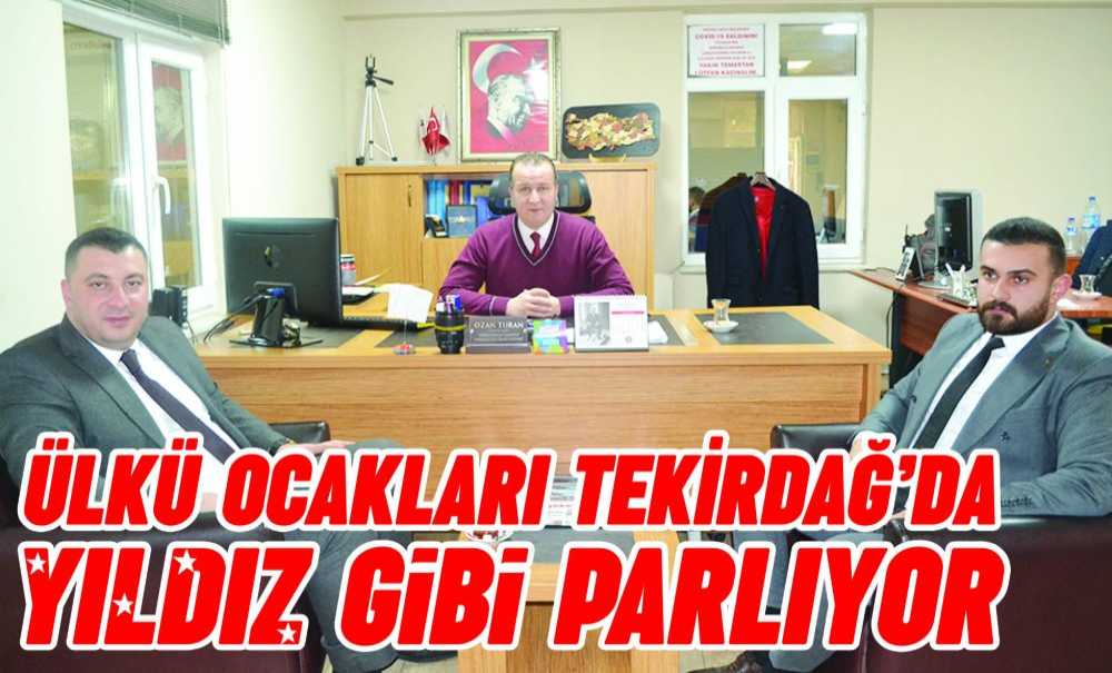 Ülkü Ocakları Tekirdağ'da Yıldız Gibi Parlıyor