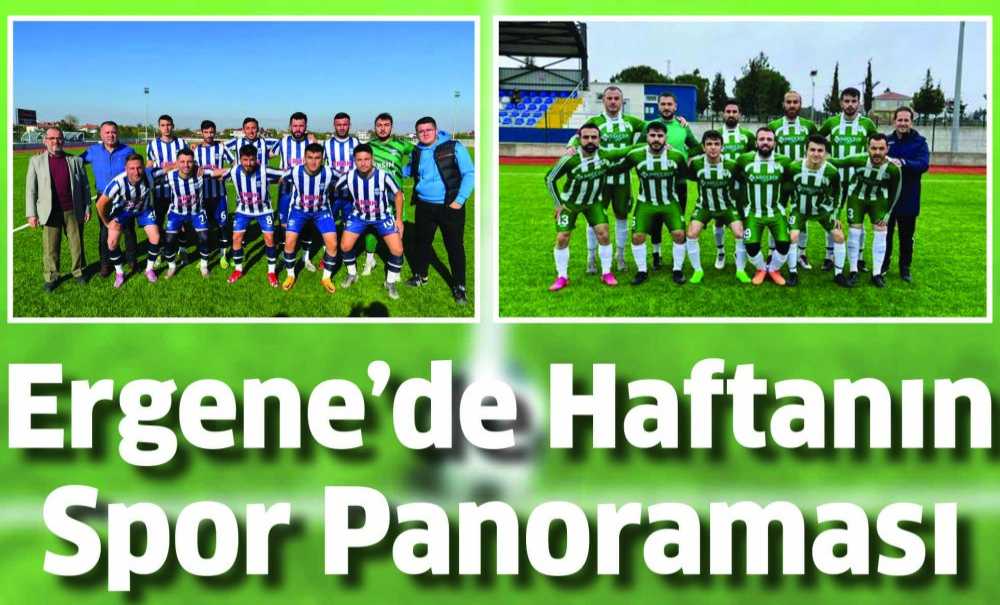 Ergene'de Haftanın Spor Panoraması