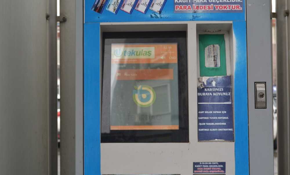 Bilet Dolum Makinası Çalışmaya Başladı