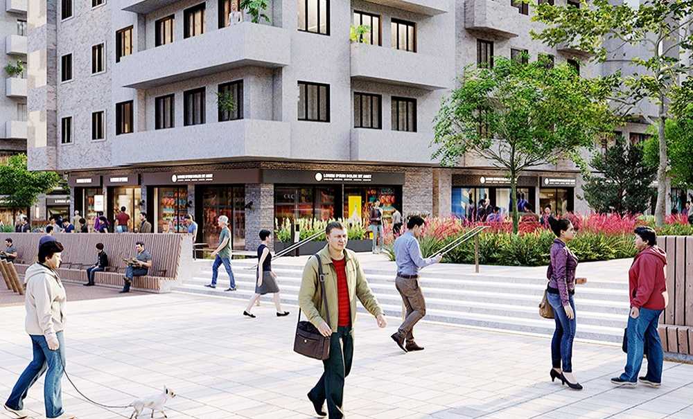 Çerkezköy'de Emek Meydanı Çalışmaları Devam Ediyor