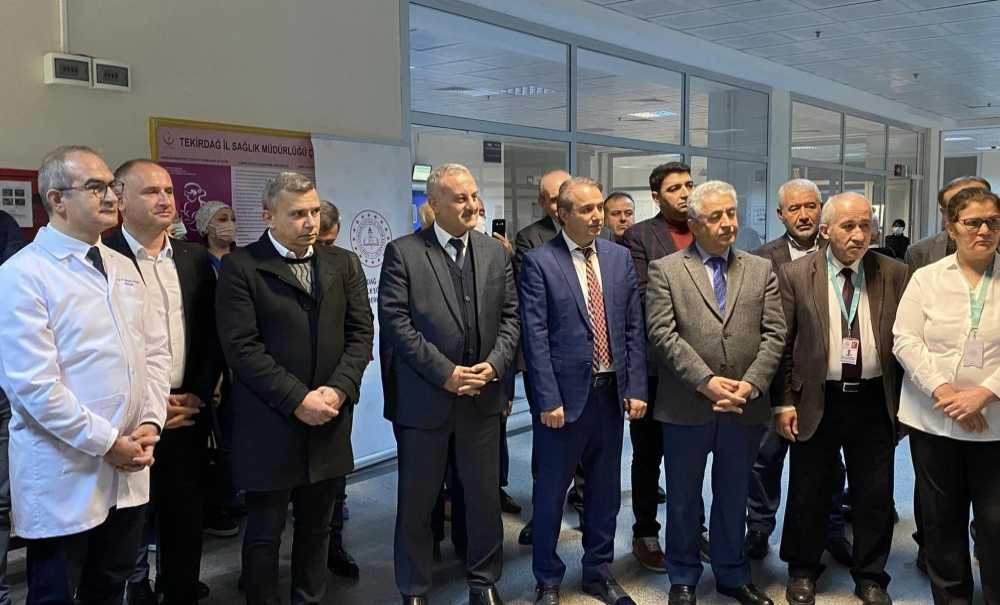 Çorlu Devlet Hastanesi'nde El Sanatları Sergisi Açıldı