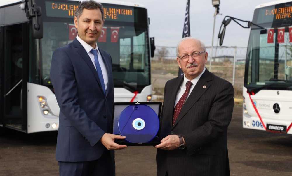 Büyükşehir'den Çorlu'ya 12 Yeni Otobüs