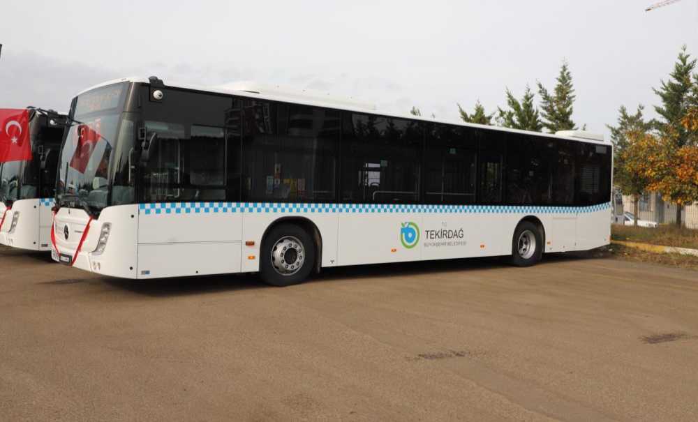 Büyükşehir'den Çorlu'ya 12 Yeni Otobüs