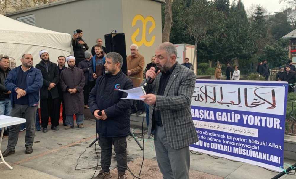 Peygamber Efendimize Harakete Sert Tepki