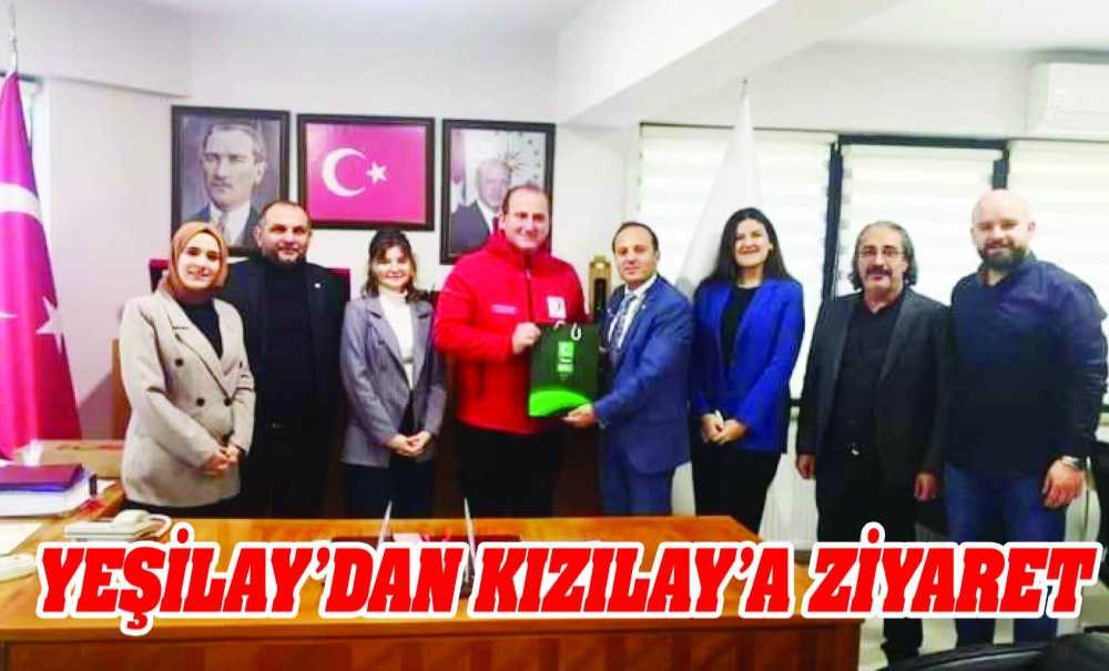 Yeşilay'dan Kızılay'a Ziyaret